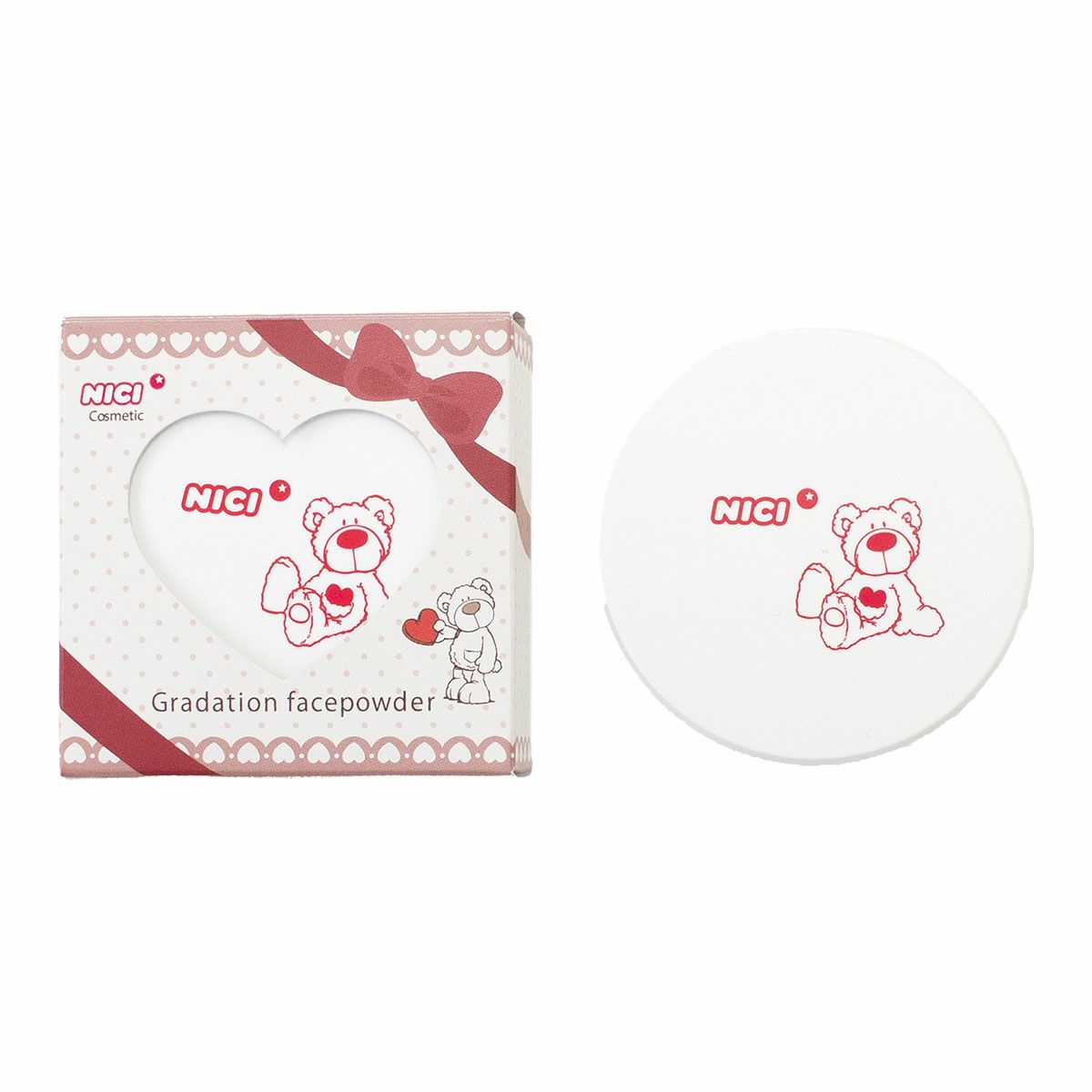 NICI リップ&フェイスパウダー ポーチセット ラブベア