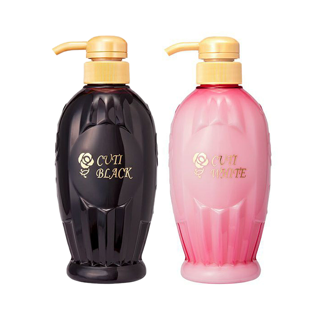 <シャンプー&トリートメントSET♪>キューティブラック&ホワイト セット