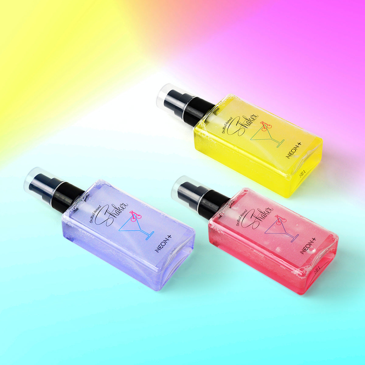 ＜シェイクするヘアオイル♪＞NEON+ カクテルシェイク ヘアオイル